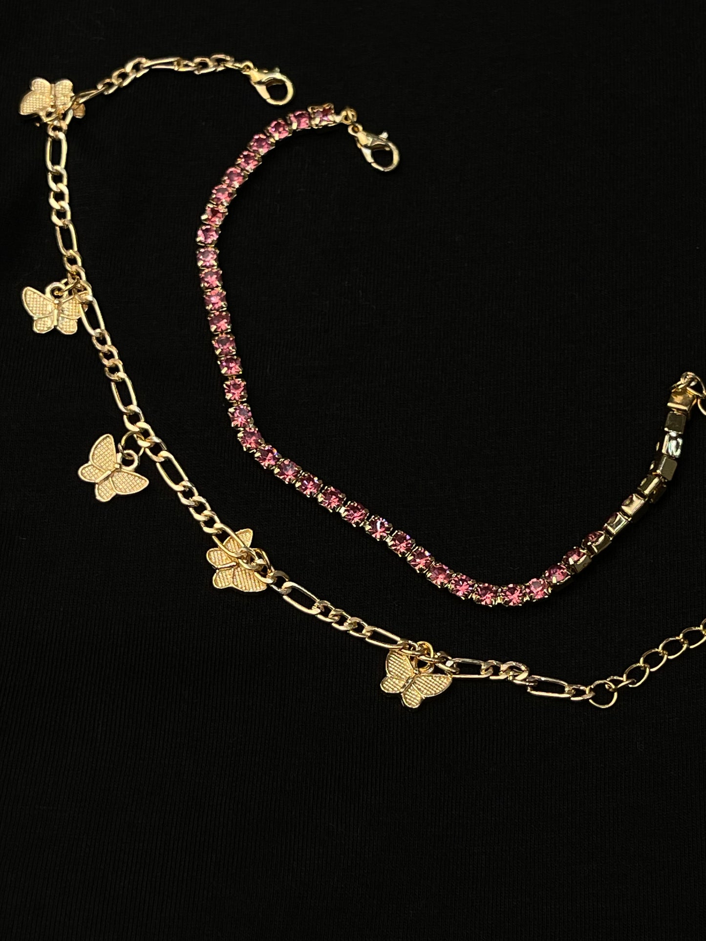 Double Anklet Gold