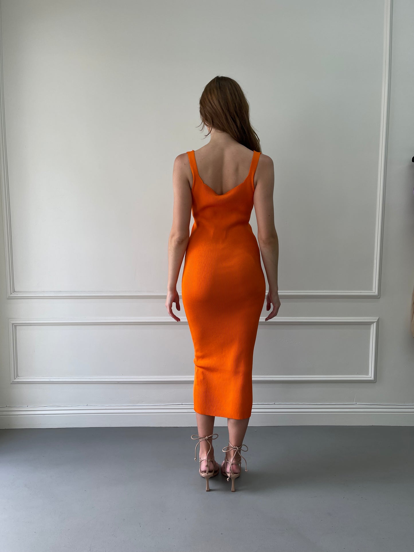 Orange dress