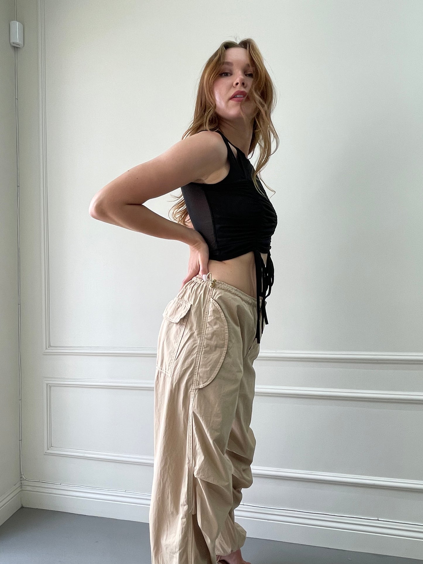 Nicole beige pants